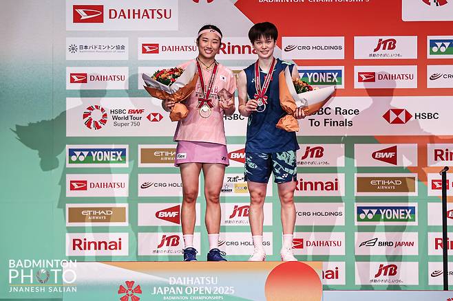 결승에 오른다면, 다시 랭킹 2위 왕즈이를 만날 공산이 크다. (대한배드민턴협회 제공)