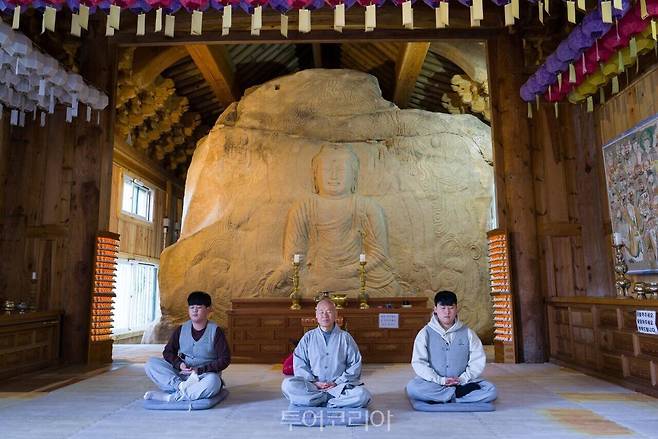 &nbsp;. 해남 대흥사 참선 /사진-한국불교문화사업단