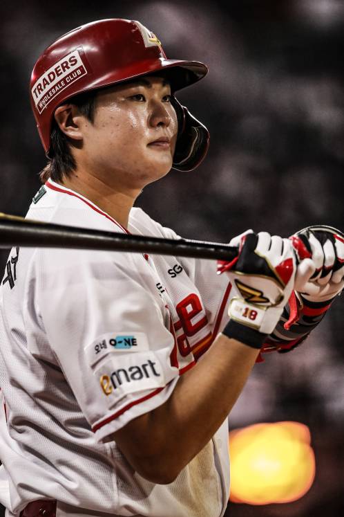 지긋지긋한 후반기 타격 슬럼프에서 벗어난 고명준. SSG 제공