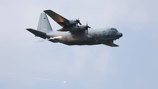 공군 C-130 수송기 [자료사진]