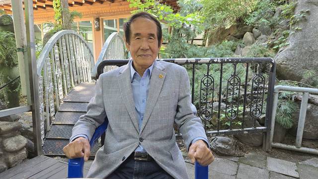 ▲1950년대 춘천에서 양묘장을 운영했던 고(故)이흥수씨의 아들 이영상 전 춘천시 노인회 수석부회장.