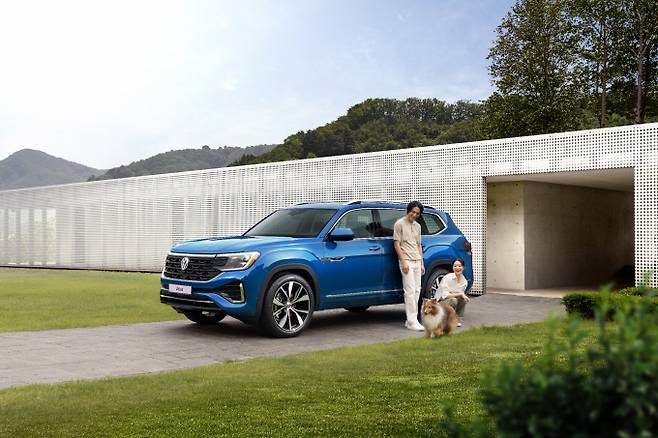 폭스바겐 '신형 아틀라스'가 넓은 공간 활용도를 앞세워 주목 받고 있다. /사진=폭스바겐코리아