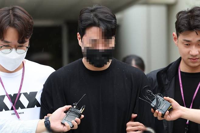'압구정 롤스로이스' 약물운전 혐의의 신모씨. 연합뉴스