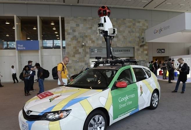 구글 스트리트뷰 자동차. EPA 연합뉴스