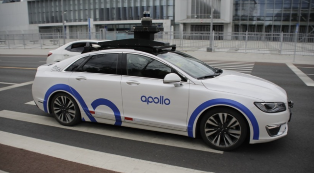 중국 바이두의 로보택시 '아폴로 고'. EPA연합뉴스