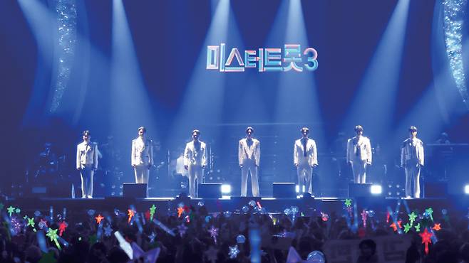 《미스터트롯3》 톱7의 공연 사진 ⓒ밝은누리 제공