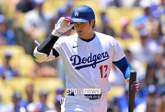 ▲ 타석에 들어서는 오타니 쇼헤이.