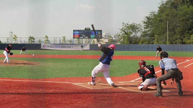 2025 야구 디비전리그 D3 경기 모습. /사진=대한야구소프트볼협회 제공