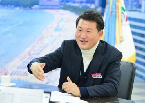 ◇김성수 부산 해운대구청장. 사진=연합뉴스.