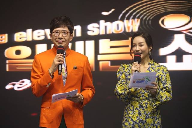 이부영(왼쪽)은 현재 임지혜 아나운서와 함께 ETN 토크음악 프로그램 '영일레븐쇼'를 진행하고 있다. 연기자로는 2011년 KBS2 '부부 클리닉 사랑과 전쟁' 이후 SBS '부탁해요 캡틴' '리턴' '황후의 품격' '7인의 탈출' 등에 잇달아 출연했다. /ETN