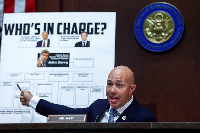 브라이언 매스트 미국 하원 외교위원장. /로이터·뉴스1