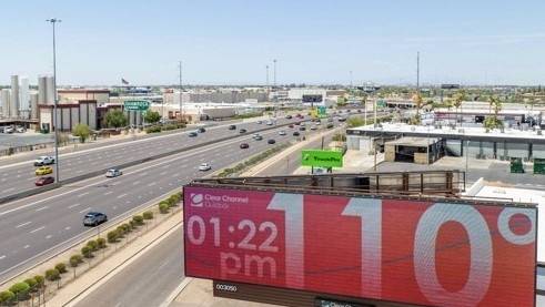 ▲ 화씨 110도(섭씨 약 43도)가 넘은 미 애리조나주 피닉스 [연합뉴스]