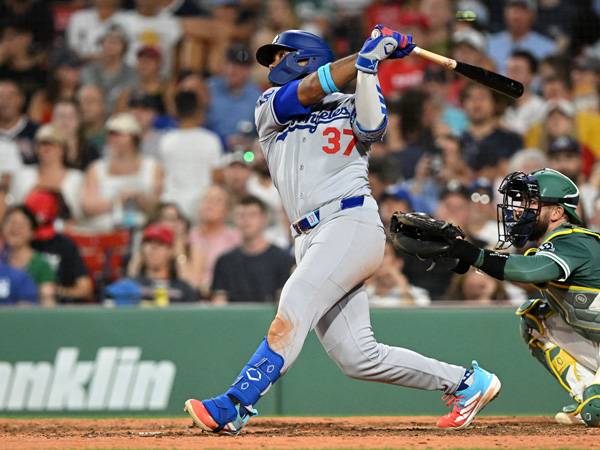 테오스카 에르난데스는 투런 홈런을 터트렸다. 사진= Brian Fluharty-Imagn Images= 연합뉴스 제공