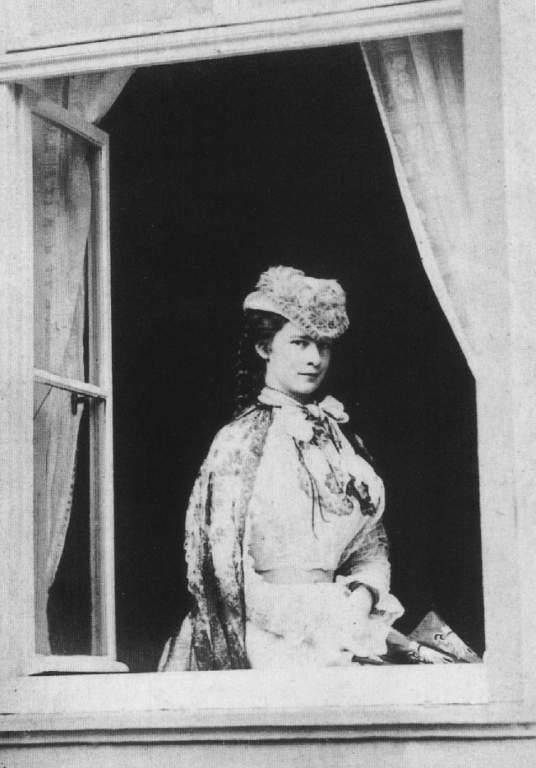 창문 밖을 바라보는 엘리자베트(시씨), 1865 [Oscar Kramer]