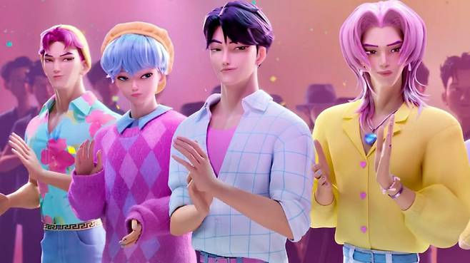 넷플릭스 애니메이션 영화 '케이팝 데몬 헌터스'