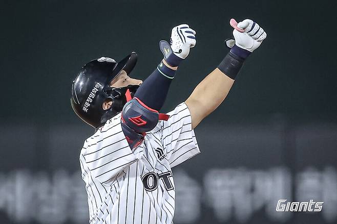 ▲ 황성빈 ⓒ롯데 자이언츠