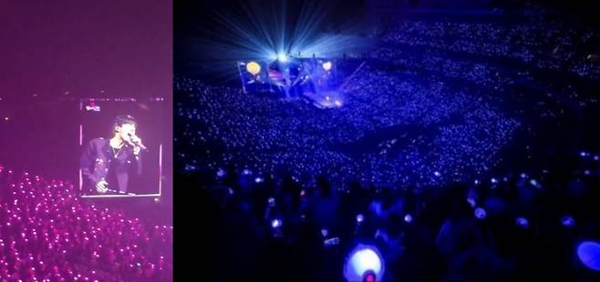 "방탄소년단 진과 아미가 여기 있어서 좋았어요" 美 댈러스 보랏빛 선물 한아름