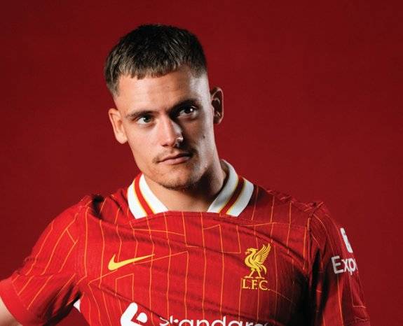 잉글랜드프리미어리그 리버풀이 약 1억1600만 파운드(약 2160억 원)에 영입한 플로리안 비르츠. GETTYIMAGES