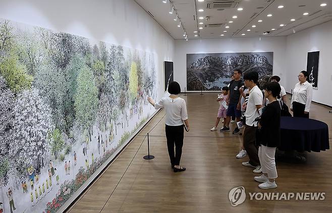 2023 전남국제수묵비엔날레 개막 [연합뉴스 자료]