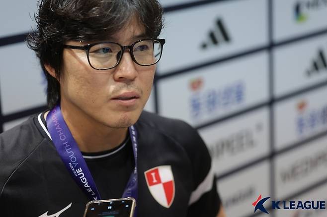 부산 아이파크 산하 유스 개성고의 최광희 감독. 제공 | 한국프로축구연맹