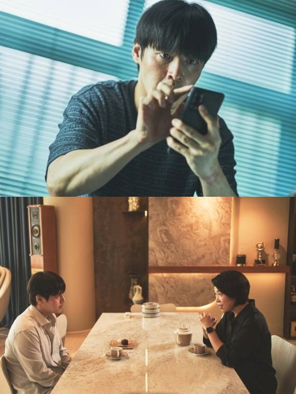 강하늘은 내 집 마련에 성공했지만 층간 소음이라는 악몽에 빠지면서 점점 예민해지고, 망가지는 우성 역을 맡았다. /넷플릭스