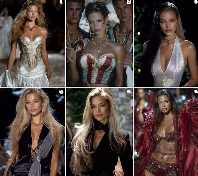 곤잘레스는 인스타그램에 다양한 외형의 모델들을 실험했으나 사용자들의 반응이 저조했다고 털어놨다