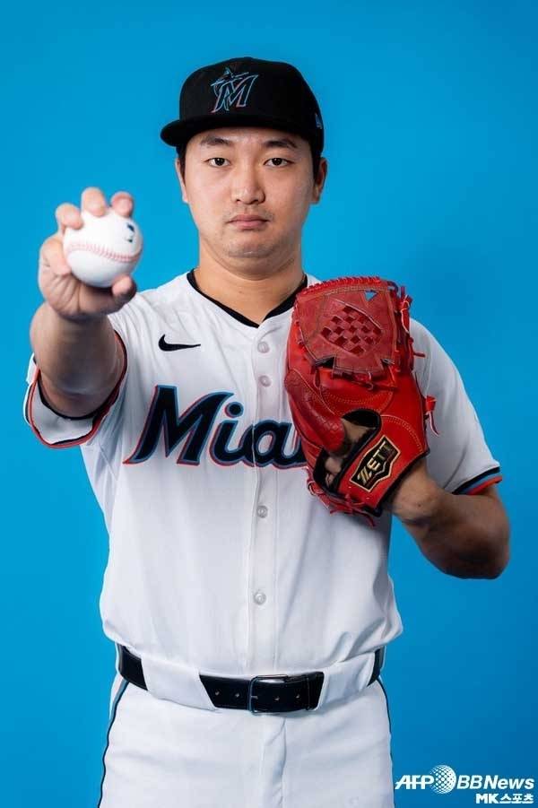 고우석은 이날 선발로 나왔으나 경기 도중 내려갔다. ⓒAFPBBNews = News1