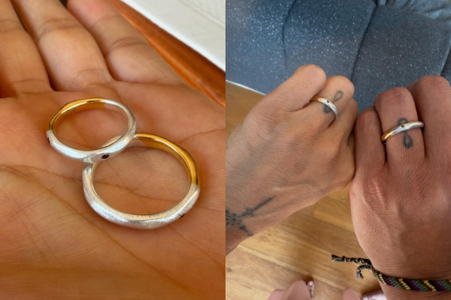 이효리가 새로운 결혼반지를 공개했다. / 이효리 인스타그램 캡처