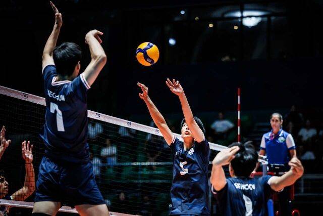 조영운과 최유현./FIVB