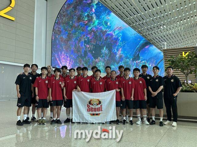 FC서울(해치서울)이 'Genuine Cup Houston 2025' 출전을 위해 미국 휴스턴으로 출국했다./인천국제공항=노찬혁 기자