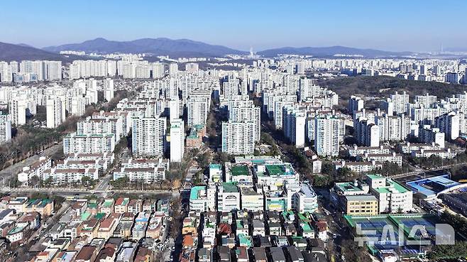 [성남=뉴시스] 성남시 분당시가지 전경. (사진=뉴시스 DB) photo@newsis.com