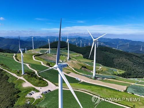 태백 바람의 언덕 [연합뉴스 제공]