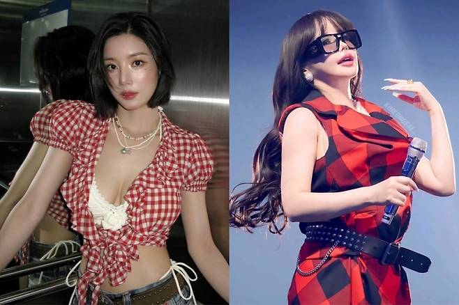권은비와 박봄이 '워터밤 부산'에 불참하게 됐다. 권은비 인스타그램 캡처, 뉴시스