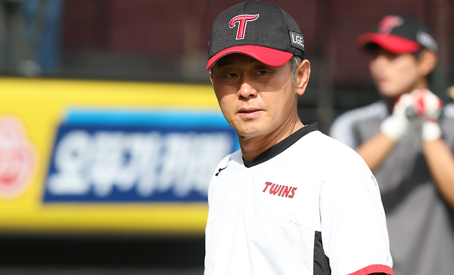 박경완 LG 배터리 코치. LG 트윈스 제공