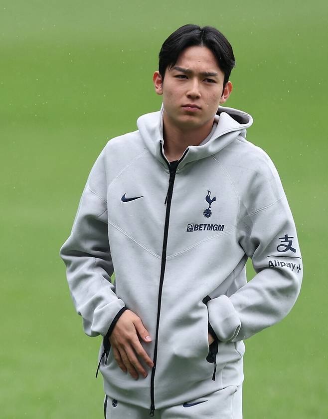 ▲ 토트넘 홋스퍼 입단 이후 처음으로 1군 경기에 나선 양민혁 ⓒ 연합뉴스/REUTERS