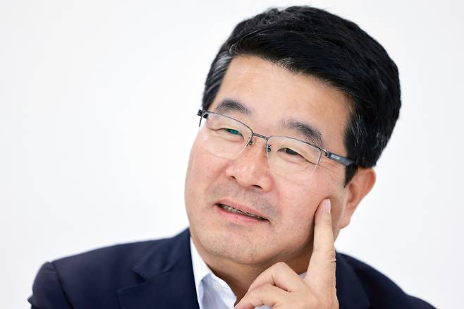 연합뉴스와 인터뷰하는 송형종 서울문화재단 대표이사 (서울=연합뉴스) 신현우 기자 = 송형종 서울문화재단 대표이사가 지난 25일 서울 성북구 서울연극창작센터에서 연합뉴스와 인터뷰하고 있다. 2025.7.27 nowwego@yna.co.kr