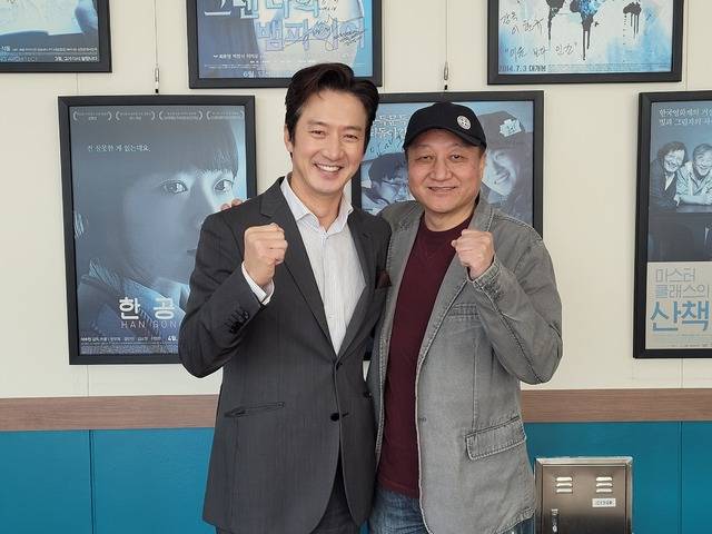 전주국제영화제 정준호, 민성욱 공동집행위원장. 전북일보 자료사진