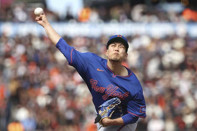 뉴욕 메츠 선발투수 센가 고다이. AP연합뉴스