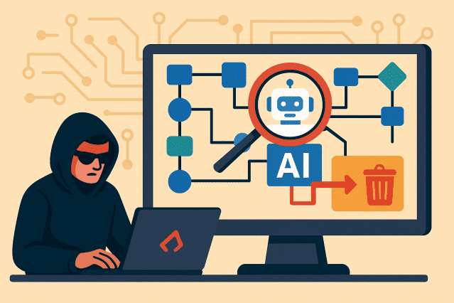 해커가 인공지능(AI) 에이전트 시스템 구조를 파악해 새로운 방식의 보안 공격을 시도하기 시작했다. (사진=챗GPT)