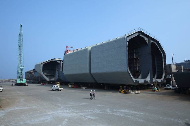 세진중공업이 제작한 액화가스탱크(Liquefied Gas Tank). /세진중공업 제공