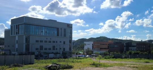 천안아산 KTX 역세권 R&D 집적지구 아산쪽 전경. 윤평호 기자