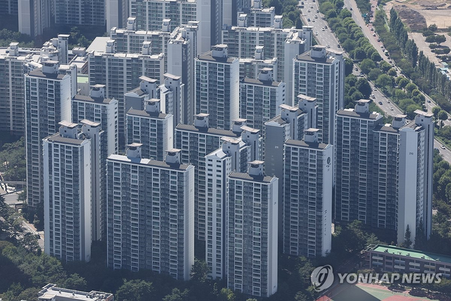 서울 아파트 모습. 연합뉴스
