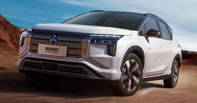 중국에서 생산된 마지막 미쓰비시 에어트렉 SUV 2022년형