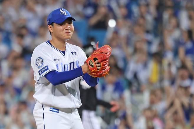 왼손 이승현. 삼성 제공