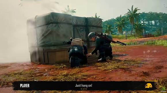 '배틀그라운드'의 AI 캐릭터 CPC. [사진=크래프톤]