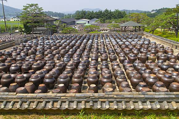 안성 서일농원 장독대 모습. [사진=경기관광공사]