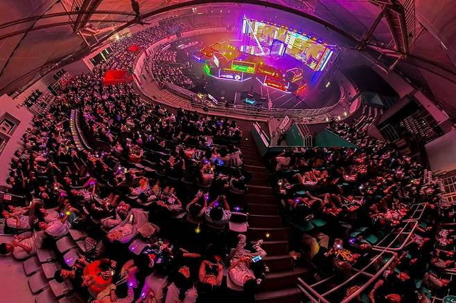 PNC 파이널 스테이지 3일 차 현장 모습. 크래프톤 제공