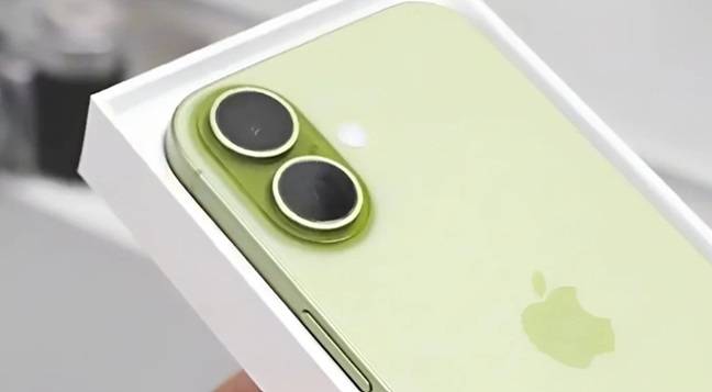 아이폰17 그린. /사진=폰아레나