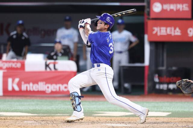 삼성 라이온즈 김영웅./삼성 라이온즈