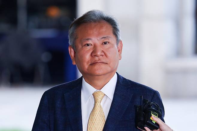 이상민 전 행정안전부 장관. 연합뉴스